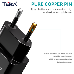 Caricabatterie per Telefono 10W con Spina EU Certificato CE 94V-0 Ignifugo per <span class=keywords><strong>iPhone</strong></span> <span class=keywords><strong>6</strong></span> Samsung S5 Nokia Ricarica Sicura Uscita 5V2A - Product Image 4