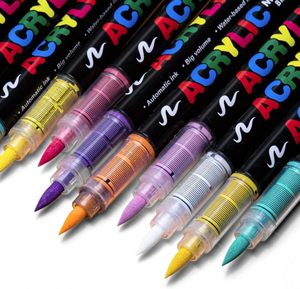 ปากกาสีอะคริลิค 12 สี สำหรับเขียนบนพื้นผิวส่วนใหญ่ คุณภาพสูง เหมาะสำหรับงานฝีมือและงานศิลปะ - Product Image 3