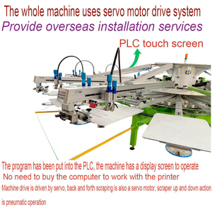 Ruida OEM/ODM Máquina de <span class=keywords><strong>Serigraf</strong></span>ía Automática de 22 Mesas para Ropa Plana y Textiles - Product Image 6