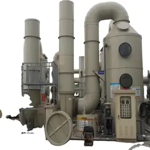 Alat Kontrol Polusi Udara So2 Scrubber Mesin Kimia H2S Menghilangkan Scrubber Basah Desain Scrubber Gas