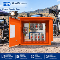 Boîtier de distribution d'énergie basse tension Spider Box, panneau électrique secondaire, taille personnalisée, unité d'alimentation temporaire