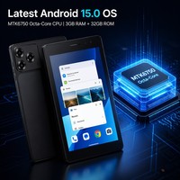 Tablette PC Android 15 OEM d'usine 8 pouces MTK6750 Octa Core 3 Go 32 Go 4G LTE Double SIM 5000 mAh pour appels professionnels