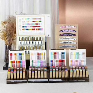 Ensemble de gel UV pour nail art 96 couleurs, logo personnalisé, gel à ongles LED qui s'enlève par trempage, pour salon, magasin, manucure professionnelle, gel à ongles - Product Image 1