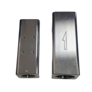 วาล์วควบคุมการไหลของโลหะอะลูมิเนียมเครื่อง CNC ความแม่นยำสูงผลิตวาล์วควบคุมการไหลผลิตก๊าซ/วาล์วของเหลว - Product Image 3