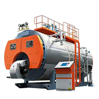 Chaudière à vapeur industrielle horizontale automatique à tubes de feu pour eau chaude, au gaz naturel, pour usage hôtelier