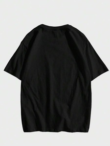 Men's <b>retro</b> washed T-shirt, creative pattern design, suitable for both men and women, loose-<b>fitting</b> summer clothing.F10 - Product Image 4