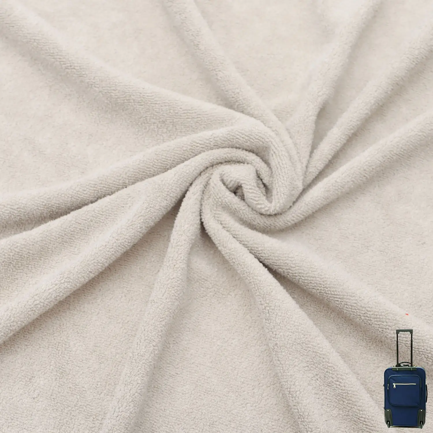 Proveedor de tela textil Bucle antiestático Bucle suave cosible y lavable Bucle 100% Tejido de poliéster para ropa
