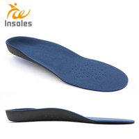 Semelles orthopédiques complètes pour chaussures, avec dispositif de Support d'arc, inserts pour pieds plats, correction des pressions, arc fatau