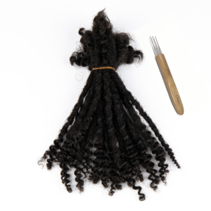 Extensiones de Cabello Humano Brasileño para Rastas, Hechas <span class=keywords><strong>a</strong></span> Mano, de <span class=keywords><strong>Cero</strong></span> <span class=keywords><strong>a</strong></span> Seis Centímetros, para Salones en Nigeria, Sudáfrica, Kenia, Ghana, Tanzania - Product Image 1