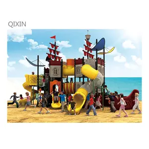 Outdoor design campi da gioco giocano i bambini parco giochi per bambini all'aperto parco giochi giocattoli QX-T004
