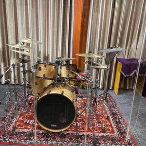 High Quality Customizable Transparent <b>Plastic</b> <b>Craft</b>-Anti-Crack Design Acrylic Drum Cage Sound Barrier for Drummers - Product Image 4