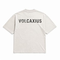 T-shirt Oversize Vierge 240g avec Impression de Logo Personnalisé, Coupe Minimaliste Moderne, 100% Coton Filé Anneauté, Qualité Équivalente au Designer