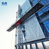 Diseño Personalizado de Fachadas de Edificios, Diseño Hueco, Corte Láser 3D, Revestimiento de Aluminio Perforado Impermeable y Resistente a la Humedad