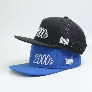 Cappellino Personalizzato con Logo Ricamato in 3D, Chiusura a Scatto, Fori Tagliati al Laser, 7 Pannelli, Bordo Piatto, Asciugatura Rapida - Product Image 6