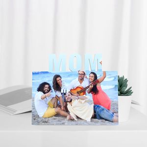 Cadres photo vierges pour sublimation MOM/DAD en gros pour affichage de souvenirs DIY - Product Image 1