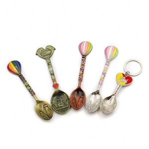 Wholesale Custom Logo Souvenir <b>Spoon</b> Zinc Alloy Brass Metal Gift Factory Designed Sports Fashion Medal Iron Tourist Countries - Product Image 1