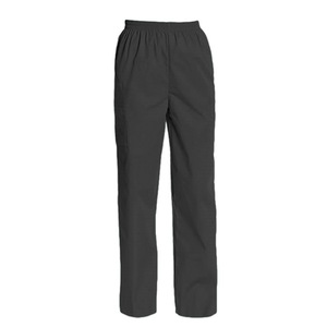 Medical Surgical Pants Unisex Solid Color Workwear Polyester Woven Elastic Waist Hospital Uniforms - Product Image 5