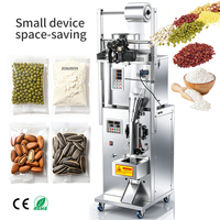 Machine d'emballage automatique compacte pour le pesage de haricots, graines, céréales et poudres, avec formage de sacs, remplissage et thermoscellage
