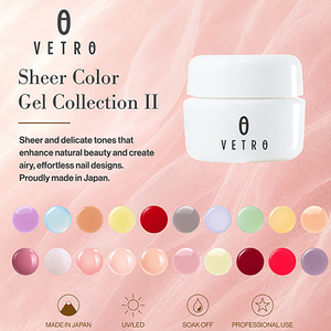 Colección de esmaltes de uñas en gel transparentes de color, para uso profesional, removibles con UV LED, al por mayor. - Product Image 1