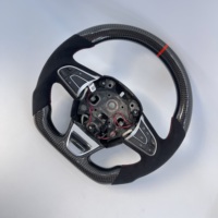Volante de Fibra de Carbono Más Popular en Cuero Alcántara para Renault Mégane/Scénic
