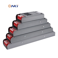 Vente en gros, boîtier en fer blanc ultra-mince 12V/24V 60W-150W pour alimentation à découpage de pilote LED avec gradation Dali pour bande lumineuse