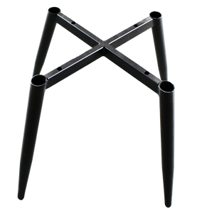 סיטונאי מודרני שחור ברזל יצוק מתכת מחודדת 4 רגליים כיסא בסיס מסגרת רגלי כיסא אוכל - Product Image 5