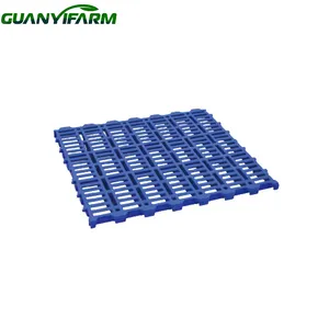 Guanyifarm usine panneau de fumier de fuite revêtement de sol en plastique animal planchers de porc plancher drainant de chèvre pour la ferme