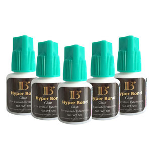 Logotipo personalizado Ib <span class=keywords><strong>Pegamento</strong></span> Hyper Bond <span class=keywords><strong>Pegamento</strong></span> para pestañas Extensiones de pestañas 0. 2. 1 5ml Adhesivos de secado rápido 2 semanas <span class=keywords><strong>Pegamento</strong></span> para pestañas - Product Image 1