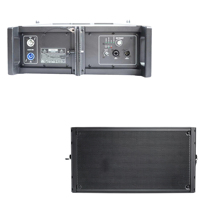 Système de sonorisation Line Array actif double 8 pouces avec amplificateur classe D et DSP