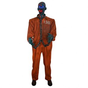 Fantasma Eléctrico de Halloween con Batería, Adornos de Halloween, Accesorios Decorativos - Product Image 4