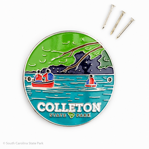 Medaglioni Personalizzati per Bastoni da Trekking in Smalto Morbido, Design Parco Nazionale per Bastoni da Montagna e Canne, OEM ODM - Product Image 2