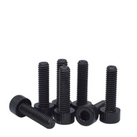 Hexagon Socket Screws Black Cylindrical Head Bolts Plastic Cup Head Screws M4/M5/M6