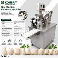 Machine à raviolis automatique commerciale 120 MAX multifonctionnelle pour samosas, empanadas, raviolis et gyozas