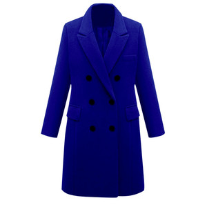 Ultimi Modelli di <span class=keywords><strong>Trench</strong></span> da <span class=keywords><strong>Donna</strong></span>, Cappotti Eleganti da Ufficio, Cappotto Lungo Invernale e Autunnale per Donne - Product Image 4