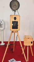 Cabina de Fotos de Madera con Diseño Elegante de Marshall, Adaptada a los Mercados de Eventos Más Vendidos en Europa