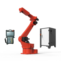 Brazo Robótico de 6 Ejes para Soldadura por Arco, Carga Útil de 10 kg, Accionamiento Servoeléctrico PLC, Protección IP54, Diseño de Estructura Hueca, Alta Precisión
