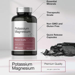 Complément en capsules à haute teneur en magnésium, calcium, zinc, potassium et oligo-éléments, très vendu par les fabricants d'équipement d'origine (OEM) / Suppléments naturels et biologiques - Product Image 3