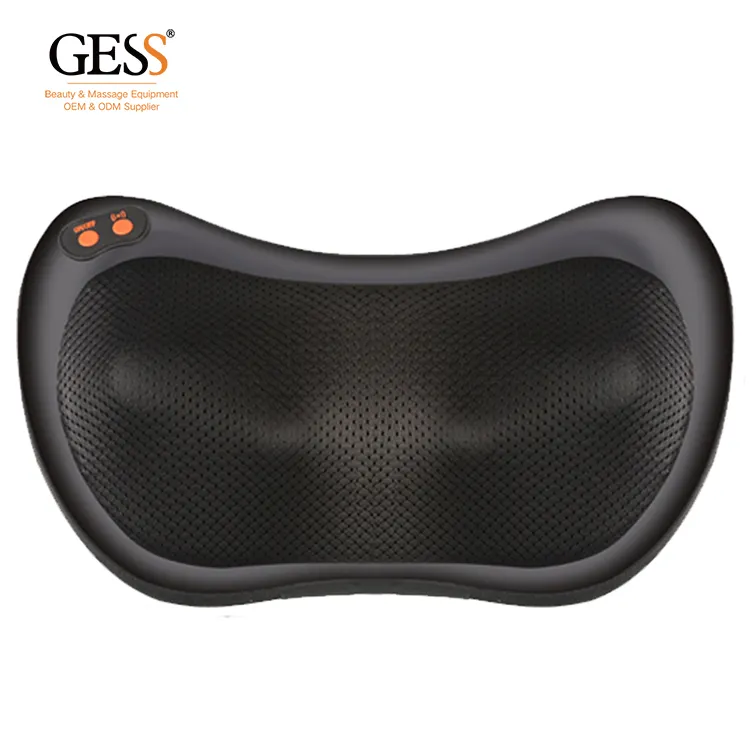 GESS Infrared Physiotherapy 3D Electric Smart Neck massage Pillow Head Shoulder Back Neck shiatsu Massage Pillow With Heating