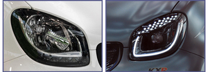 Conjunto de Faros Delanteros LED para <span class=keywords><strong>Mercedes</strong></span> <span class=keywords><strong>Benz</strong></span> <span class=keywords><strong>Smart</strong></span> W453, Modelos 15~19, Actualización de Luces, Repuestos para <span class=keywords><strong>Auto</strong></span> - Product Image 4