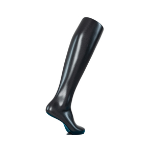 <span class=keywords><strong>Mannequin</strong></span> de <span class=keywords><strong>pied</strong></span> d'<span class=keywords><strong>homme</strong></span> en fibre de verre noir Offre Spéciale pour affichage de chaussettes - Product Image 5