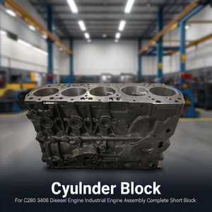 Bloc-cylindres pour moteur diesel C280 3406, ensemble moteur industriel, bloc court complet - Product Image 3