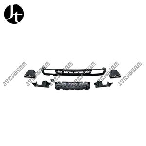 Kit corpo largo 1:1 per <span class=keywords><strong>2016</strong></span> + <span class=keywords><strong>Mercedes</strong></span> E classe <span class=keywords><strong>W213</strong></span> lifting E63S AMG paraurti anteriore auto griglia parafanghi cofano labbro posteriore - Product Image 4