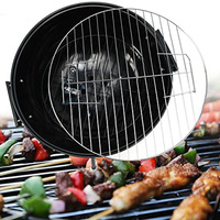 Dropshipping Barbecue au charbon de bois portable Original Kettle 17 pouces pour pique-nique et camping