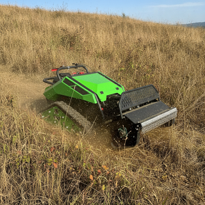 Free Shipping Euro5 Diesel <b>Tracked</b> <b>Remote</b> Flail <b>Mower</b> Zero Turn Agricultural Machine For Wasteland Wild Weed Removal - Product Image 1