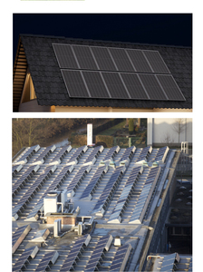 Pannello Solare Monocristallino ad Alta Efficienza Blue Carbon 300W 335W 350W 400W 450W 500W 550W per Sistemi Fotovoltaici - Product Image 6