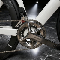 Sepeda Balap Aero Karbon T800 Shima-no 105 R7120 2*12 Mekanik Hidrolik Disc Pilihan Roda Ganda Velg Alloy 50mm Karbon Tubeless