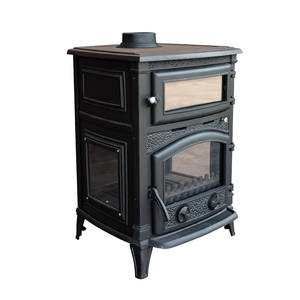 <span class=keywords><strong>Estufa</strong></span> de <span class=keywords><strong>Leña</strong></span> Independiente de Hierro Fundido para Cocinar y Hornear, Duradera para Uso Doméstico - Product Image 4