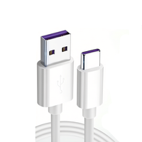 Cable de Datos de Carga Rápida Micro-USB 6A de PVC y Cobre Puro, Portátil, de 8 Hilos, para Hogar, Negocios y Viajes