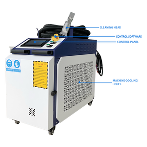 Tragbare Laserreinigungsmaschine 3000W Laserreinigung Metall SUP 22C Lasergerät zum Rostentfernen - Product Image 3