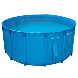 1000 Liter Plastic Visteelt Tank Pvc Zeildoek Aquarium